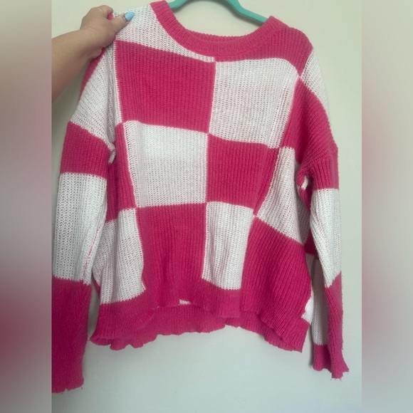 Checkered sweater - Picture 2 of 3